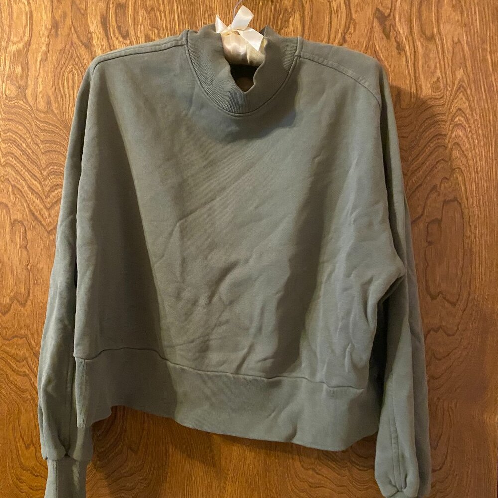 Everlane The Track Cropped Sweatshirt